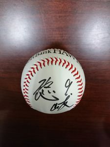 ソフトバンクホークス 上林誠知 投げ入れ 投げ込み サインボール