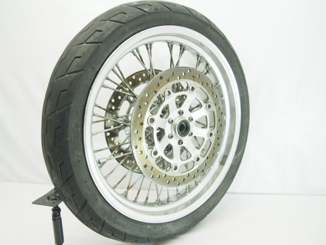 CB400F純正フロントホイールNC36平成ヨンフォア18x3.00スポーク