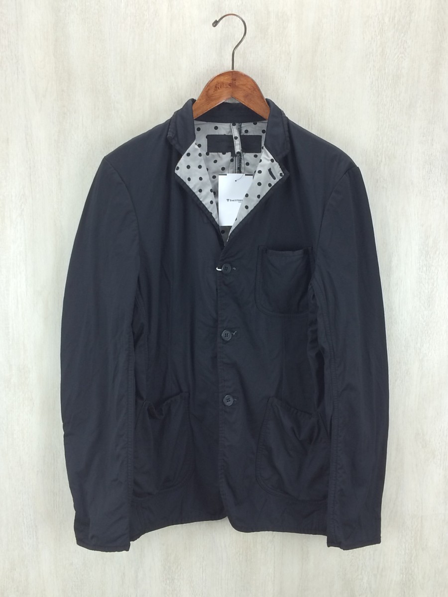 COMME des GARCONS HOMME◆テーラードジャケット/M/ポリエステル/BLK/AD2015