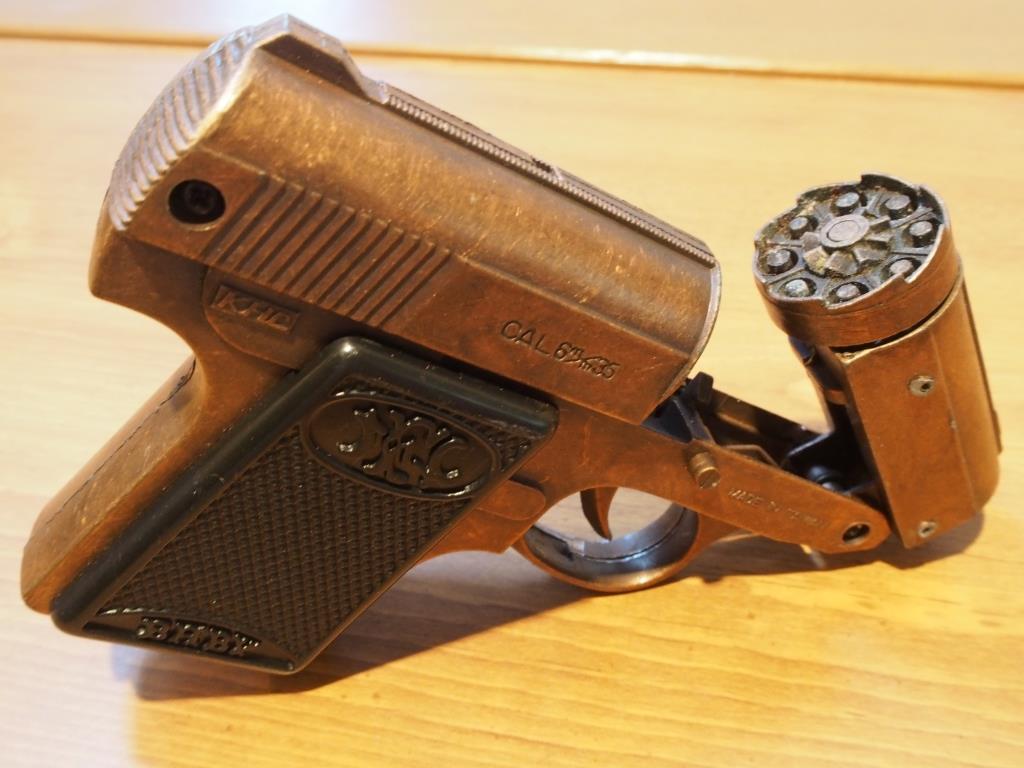 フルメタル FN ブローニング ベビー 火薬銃 8連発 モデルガン ラスト