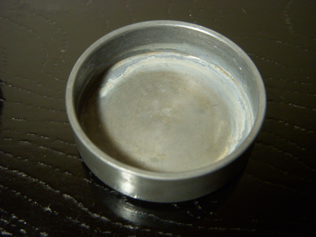 ○ 煎茶道具 古錫 茶入 乾茂號造銘 錫 班文 古玩輕鬆