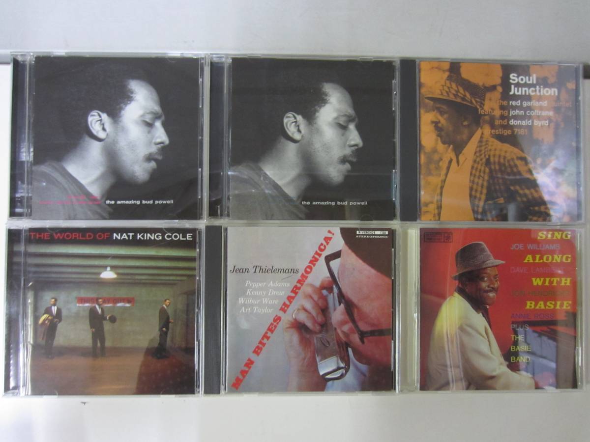 R6310 ジャズ国内CD13枚セット レッドガーランド バドパウエル フィルウッズ アートペッパー コールマンホーキンス クラークテリー JAZZ