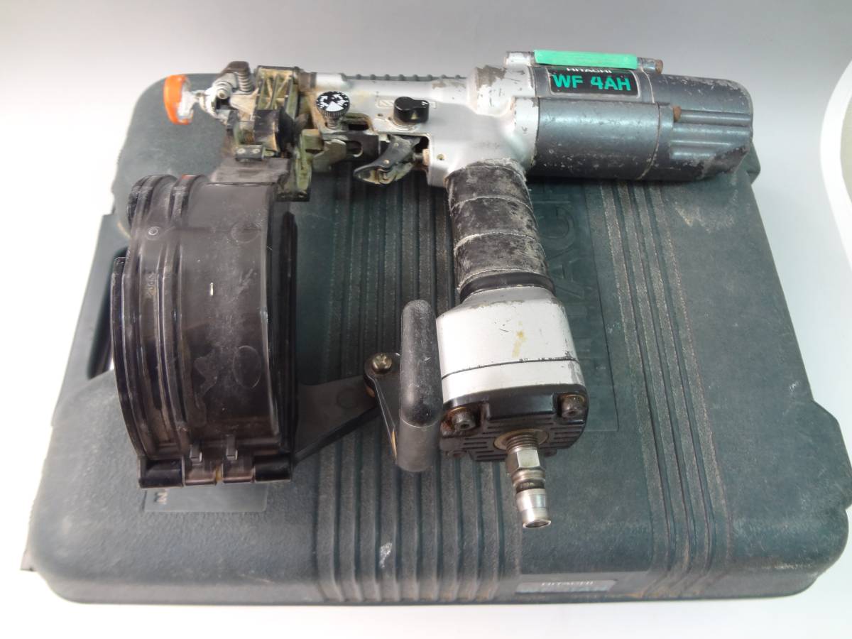 【動作確認済】 HITACHI WF4AH 41ｍｍ ねじ打ち機 常圧 エアーツール/DIY/工具/ビス打ち機