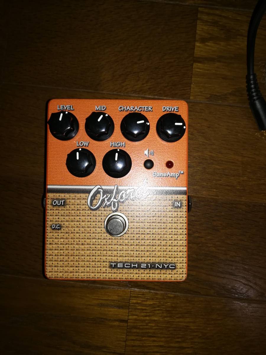 Oxford SansAmp TECH21 - Tech 0 プリアンプ Character Series