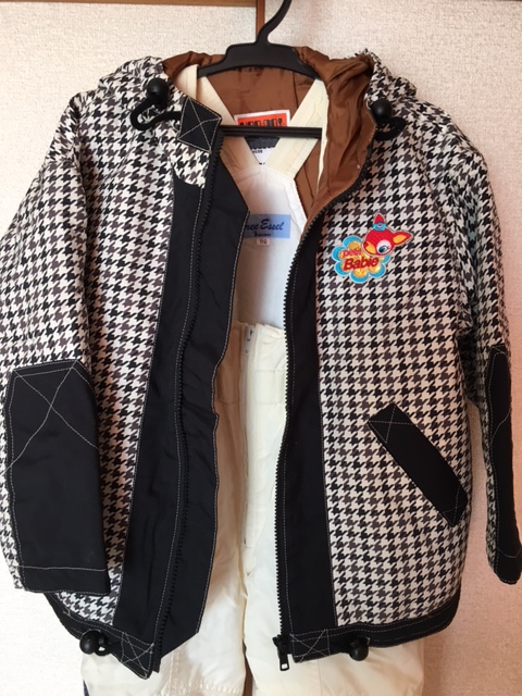スキーウェア　上下セット　110サイズ　中古　_3