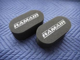 US855◎新品　サニー　サニトラ　510ブル　AE86　RAMAIR　2個　ソレックス　ウェーバー　旧車