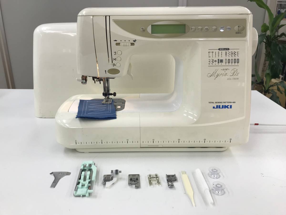 JUKI コンピューターミシン ニュ−ミリア HZL-T7100 整備済 JUKI 