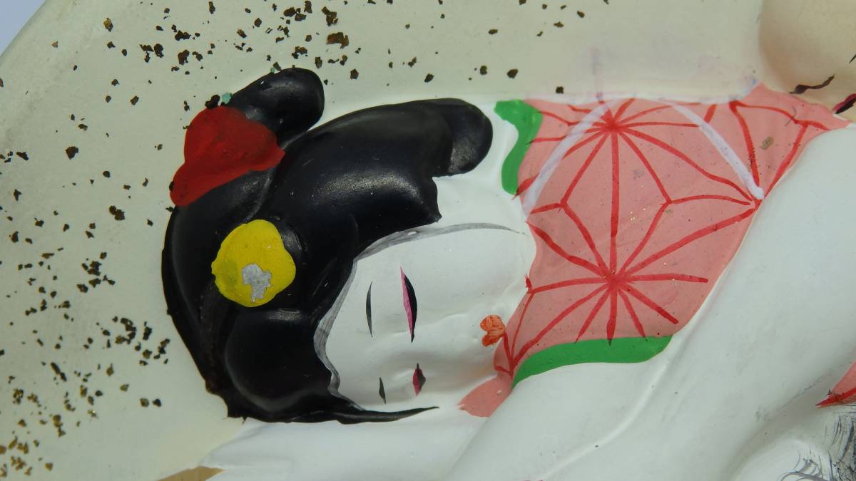 インテリア小物 古美術 唐物 小物入れ 春画