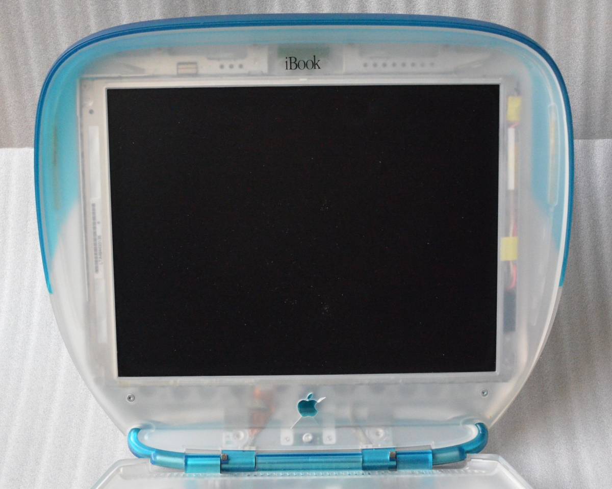 JUNK】 iBook G3 ブルーベリー iBook G3 クラムシェル ブルーベリー