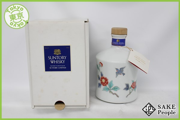 ◇注目! サントリー ウィスキー エクセレンス 有田焼ボトル 720ml 43