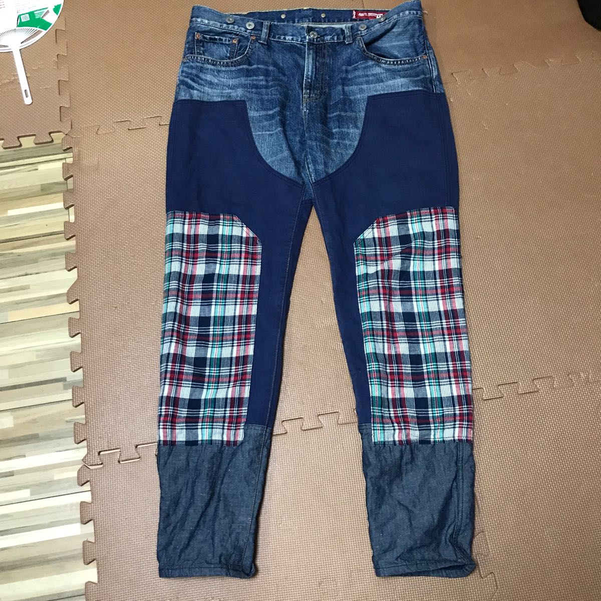 junya watanabe man リーバイス デニム 解体 コムデギャルソン 再構築 