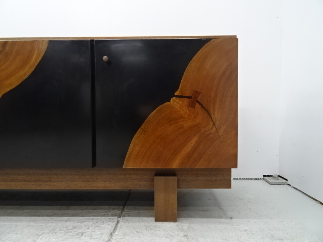 T6306◇展示極上品◇現代和具◇松岡漆工◇入手困難◇サイドボード
