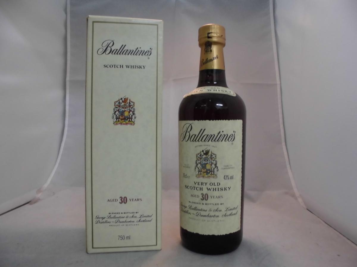 バランタイン 30年 750ml – 43% Ballantines 旧ボトル 高級酒・希少酒 