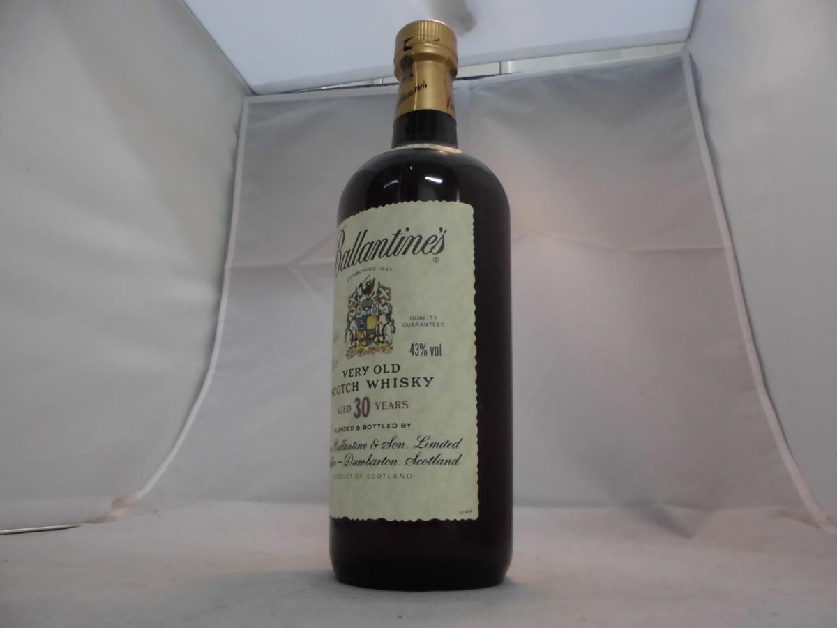 バランタイン 30年 750ml – 43% Ballantines 旧ボトル 高級酒・希少酒 