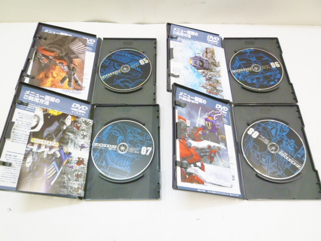 C1231☆DVD ZOIDS ゾイド 全14巻セット 【中古美品】 アニメ 日本