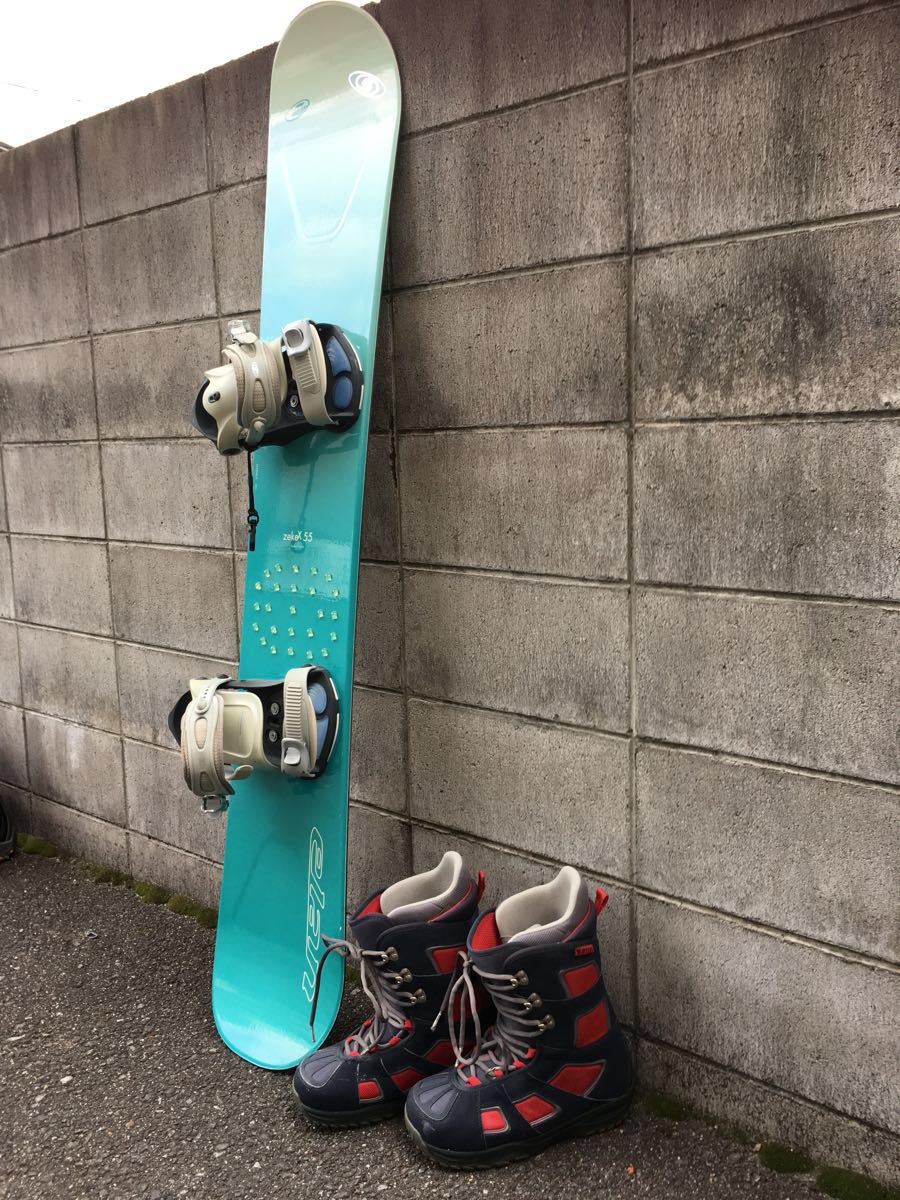 ジュニア キッズ スノーボード 120cm ブーツ 22cm セット スノーボード