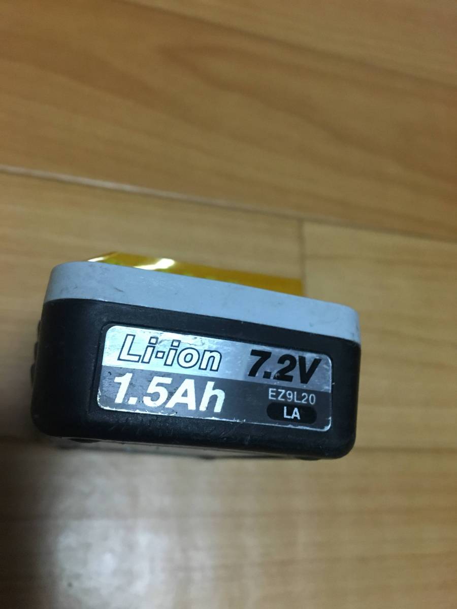 爆買い，本物保証 品 パナソニック 7.2V電池パック EZ9L20 ez7420用 1.5Ah~~(パーツ)｜売買されたオークション情報、yahooの商品情報をアーカイブ公開 - オークファン ドリルドライバー