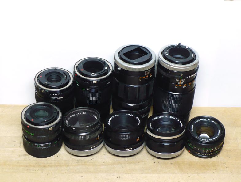 ★キャノン(CANON) ● 純正 レンズまとめて ９本 ■いろいろ