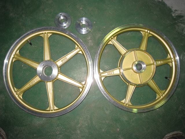 KH250・KH400 ビートキャストホイール 前後セット BEET