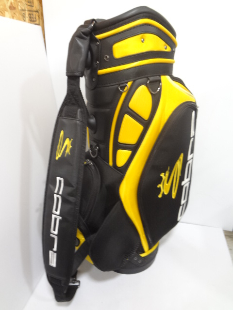 コブラ カート型キャディバッグ 5.73kg 61口 高88.7cm 10型 COBRA ブラック