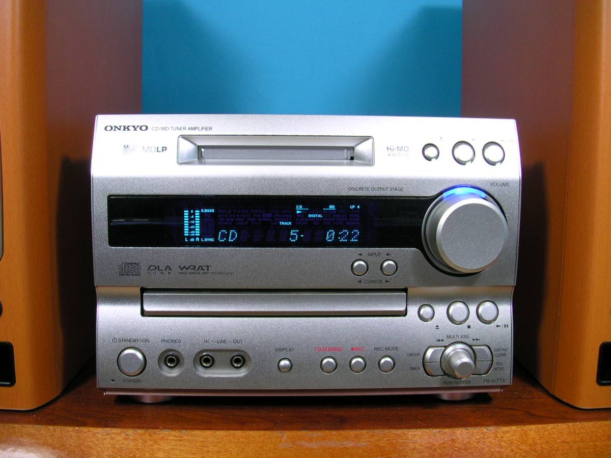 最高の音質ONKYO高級コンポX-N7TX美品!!訳あり(MDコンポ)｜売買された