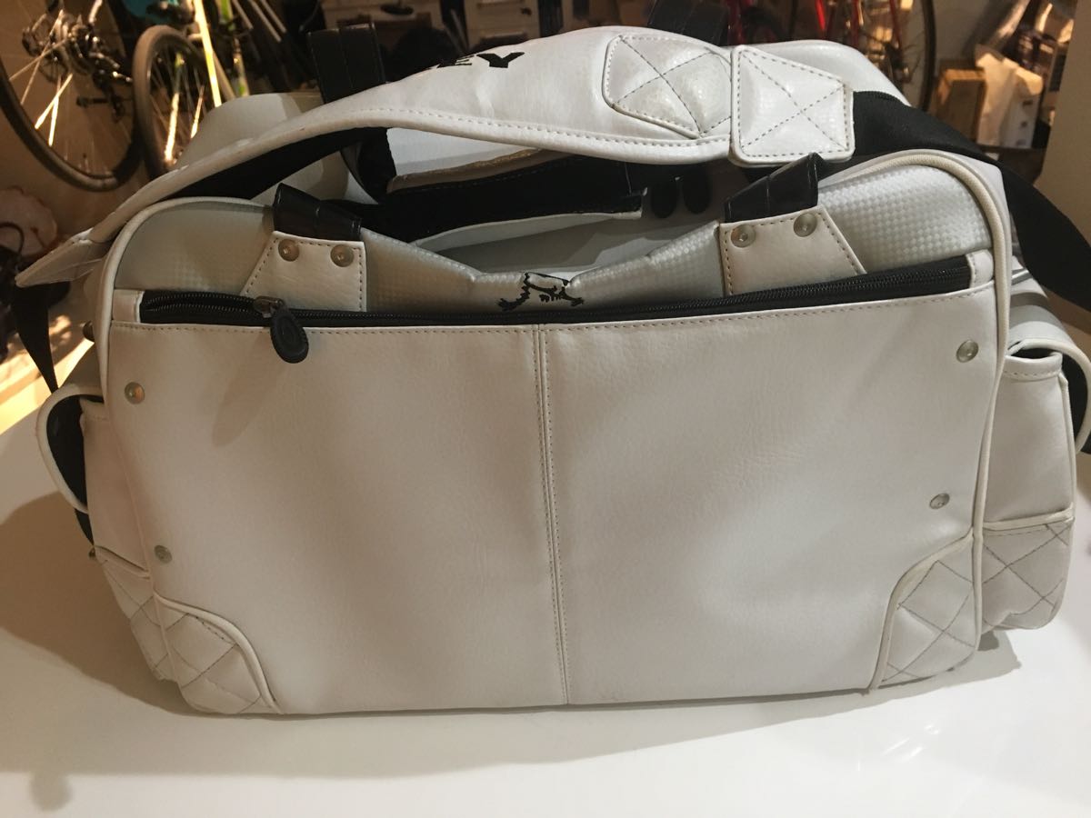 中古！オークリースカル ボストンバック ホワイト