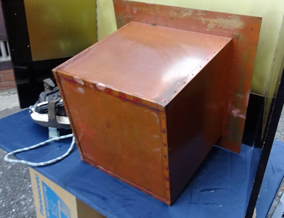 茶道・茶道具 茶室用 専用電熱器付 銅製炉壇 【公式通販】