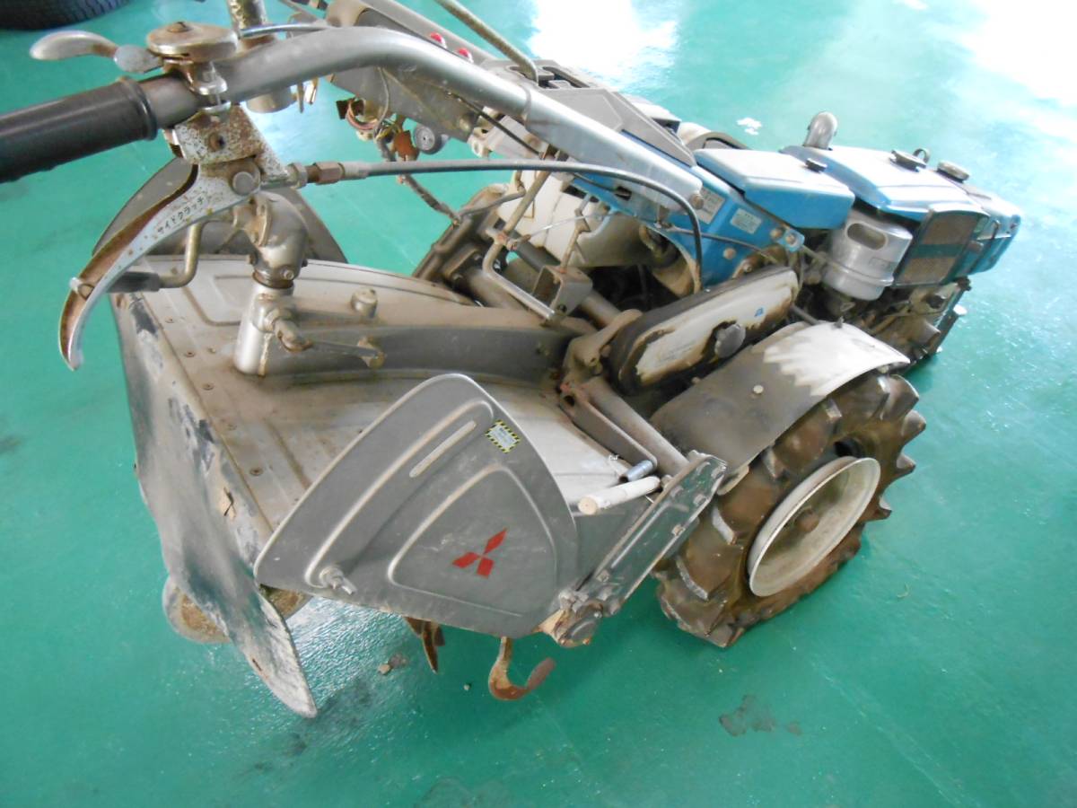 京都◇三菱 CT601 8.5PS ディーゼル 引取ok 陸送ok 耕運機 作動品 