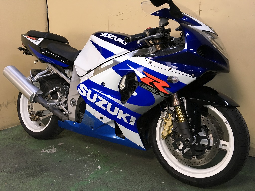 ご成約GSX-R1000 K3 左転倒車 エンジン実働 車検R5年9月まで