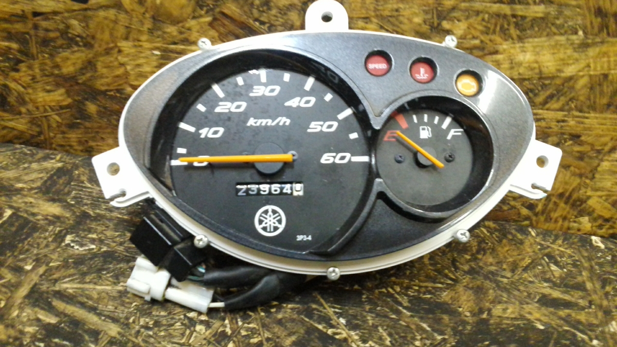 即配可 YAMAHA JOG ZR エボⅡ 純正スピードメーターASSY SA39J-817