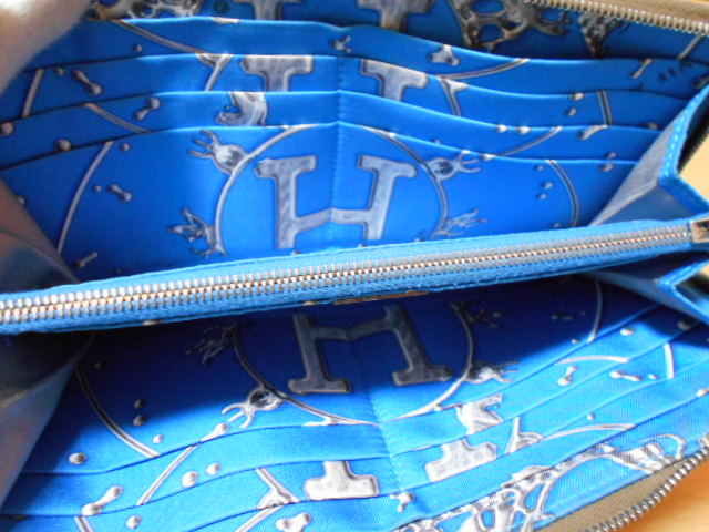 692★HY★本物エルメス★ラウンドファスナー長財布★内装美品★売切り！★