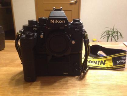 ニコンF3P改モータードライブMD-4改　Nikon
