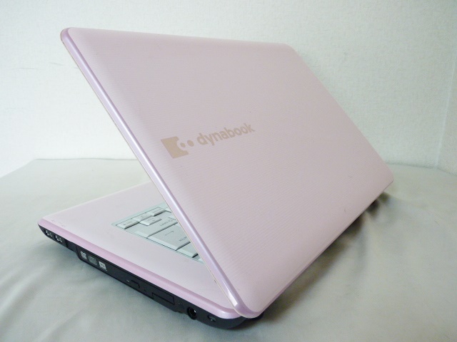 今年最後の売尽し/Windows10☆快適！すぐ使える TOSHIBA dynabook AX/53HPK 4GB/250GB/ 可愛いピンク/No3771