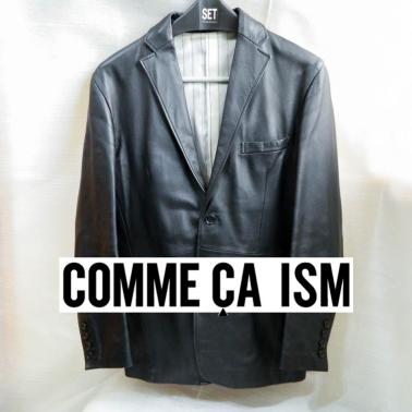 定価4万円 COMME CA ISM 革ジャケット Mサイズ レザージャケット