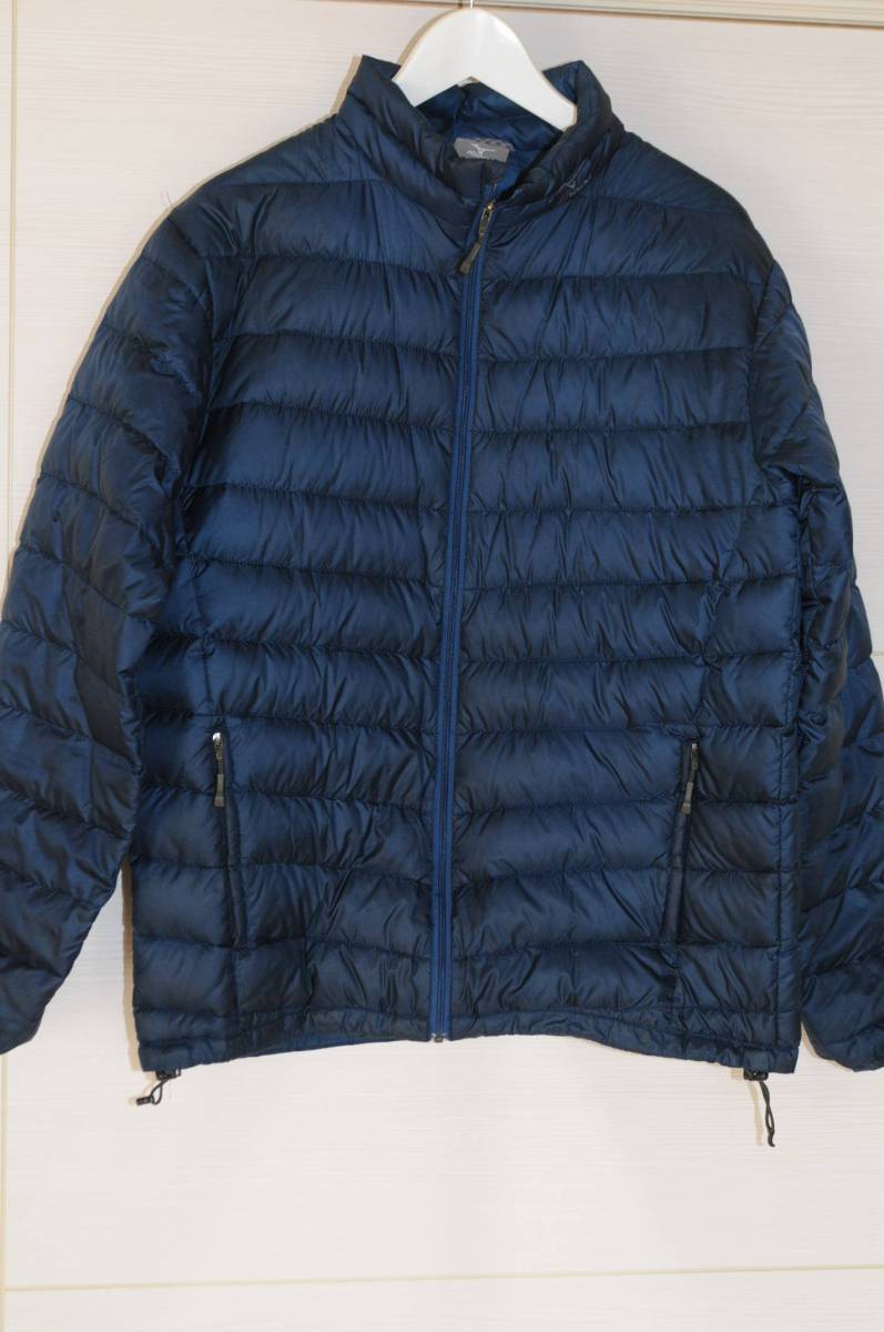 ☆美品☆　MIZUNO　ミズノ 　　ブレスサーモ 　ライトダウン　 ライトブルー　L_1