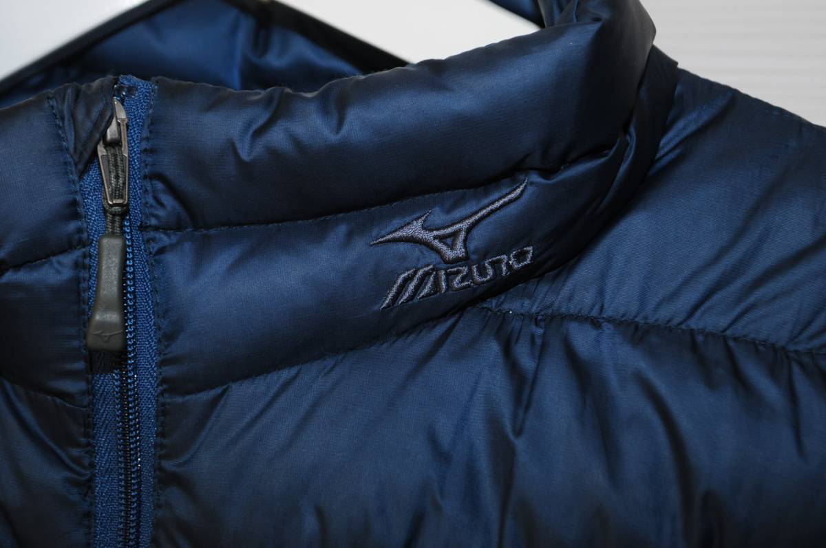☆美品☆　MIZUNO　ミズノ 　　ブレスサーモ 　ライトダウン　 ライトブルー　L_10