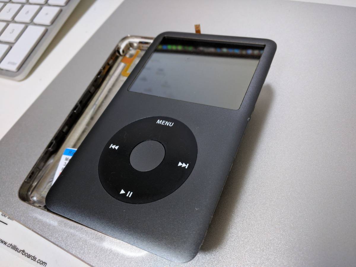 apple ipod classic 120GB A1238 ブラック 中古ジャンク品