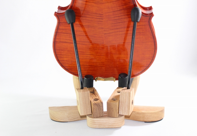 折りたたみ式　バイオリン・ビオラ用スタンド PUNK　ウクレレにも_3