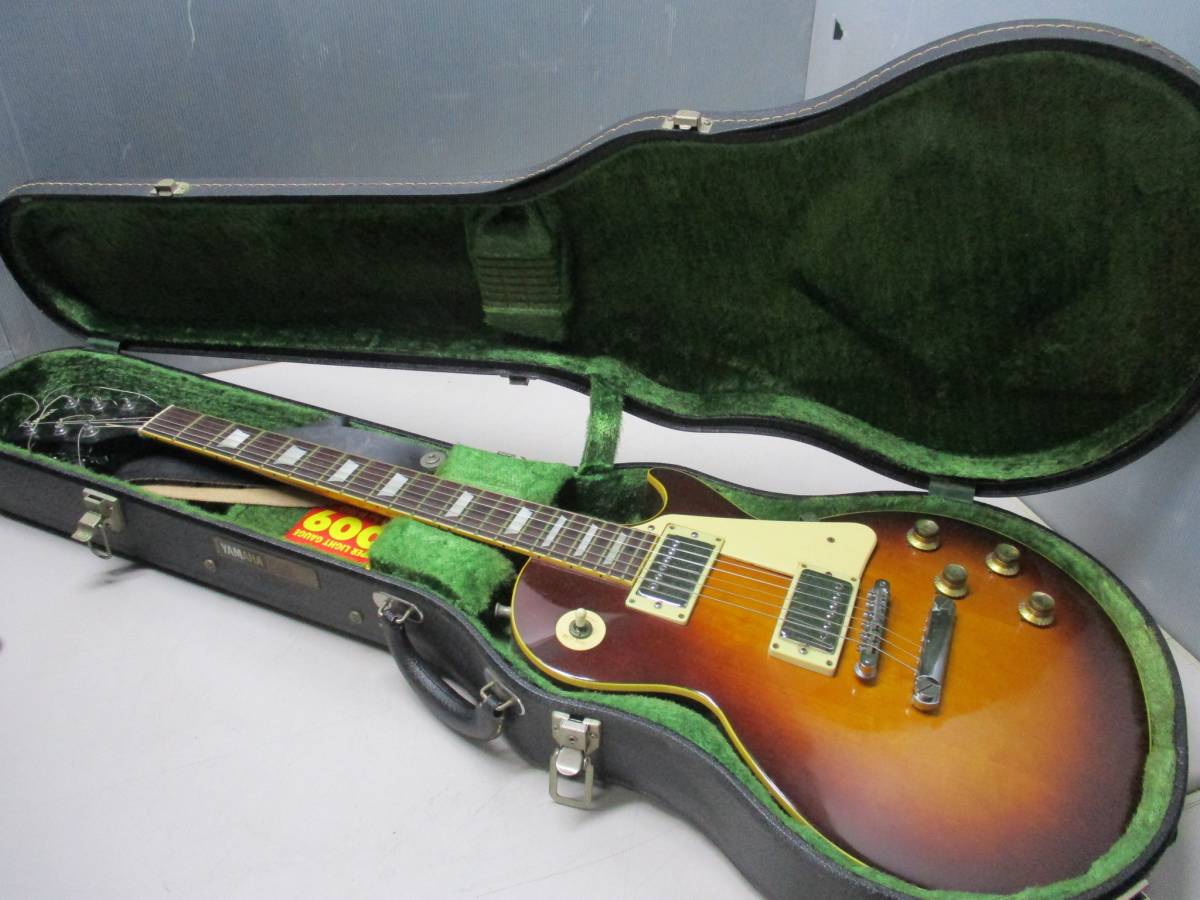 美品ヤマハYAMAHA SL-500 レスポールモデル ハードケース付 YAMAHA ヤマハ SL500 レスポール エレキギター ハードケース付 楽器