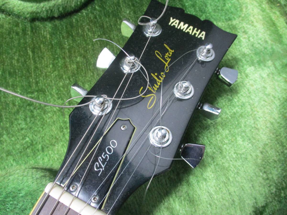 YAMAHA ヤマハ SL500 レスポール エレキギター ハードケース付 楽器