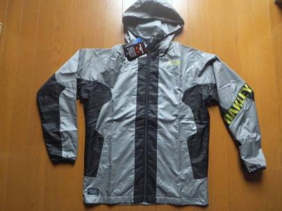 オークリー メンズM 灰 ウインド撥水保温反射発熱 長袖 412065JP 新品 定価9600