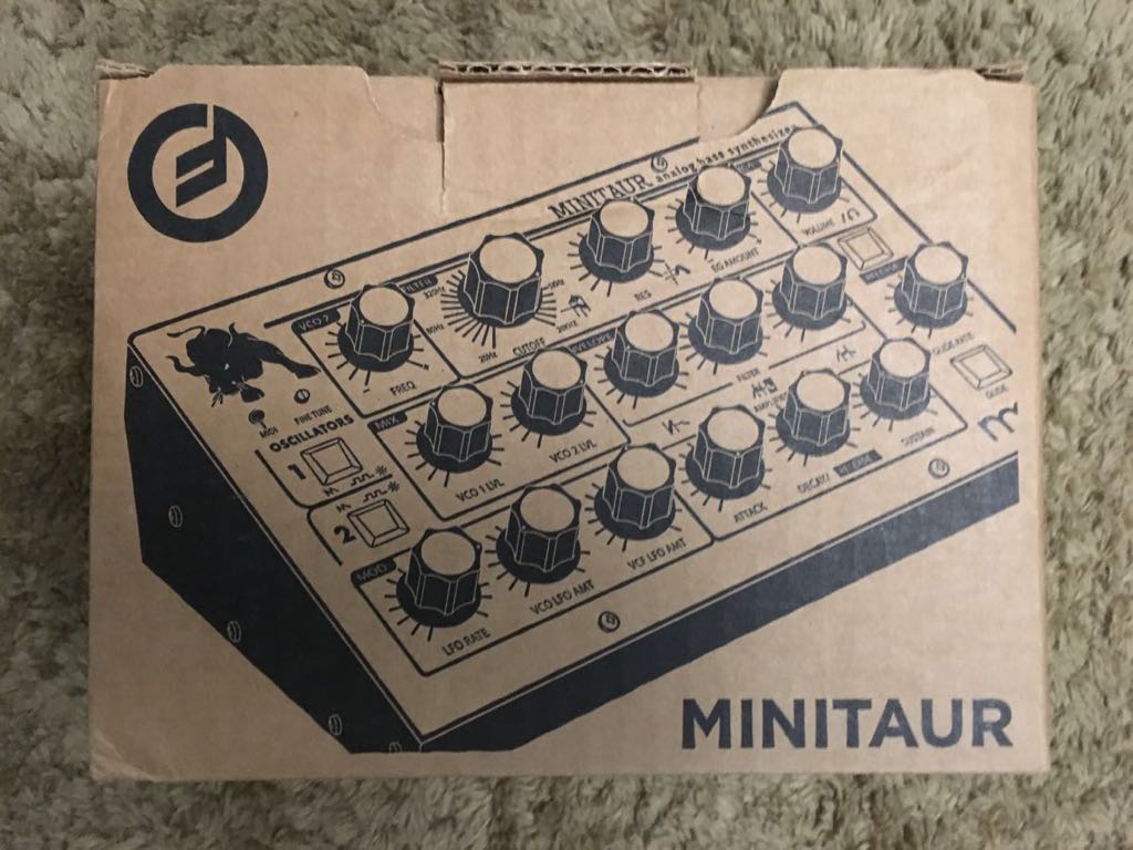 HOT，定番人気 moog minitaur ムーグ ミニチュア アナログ ベース シンセ(音源モジュール)｜売買されたオークション情報、yahooの商品情報をアーカイブ公開 - オークファン 音源モジュール