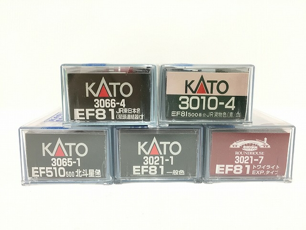 ジャンク KATO 動力車 単車 5点セット EF81 EF510 電気機関車 T2837436