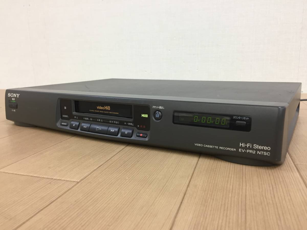 01-I240M【SONY ソニー】 Hi8 ビデオレコーダー EV-PR2◇再生/録画