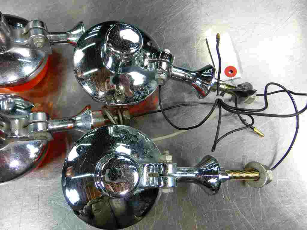 Z1 Z2 KZ900 K&S製Z2タイプウィンカー4個セット、ウインカー、綺麗