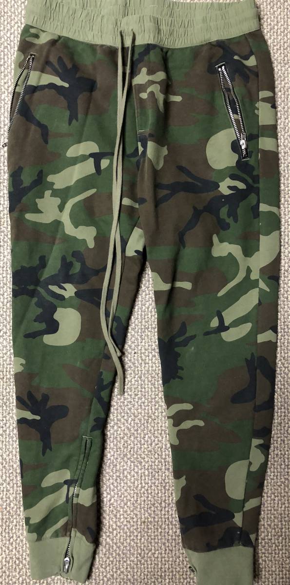 人気SALE，大人気 正規品 FOG Fear of god Pacsun essentials パンツ スウェット 迷彩 Lサイズ(Lサイズ)｜売買されたオークション情報、yahooの商品情報をアーカイブ公開 - オークファン Lサイズ