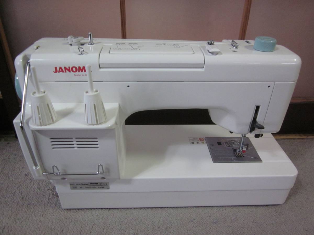 売切り 通電確認済み【JANOME】日本製 コンピューターミシン 846型