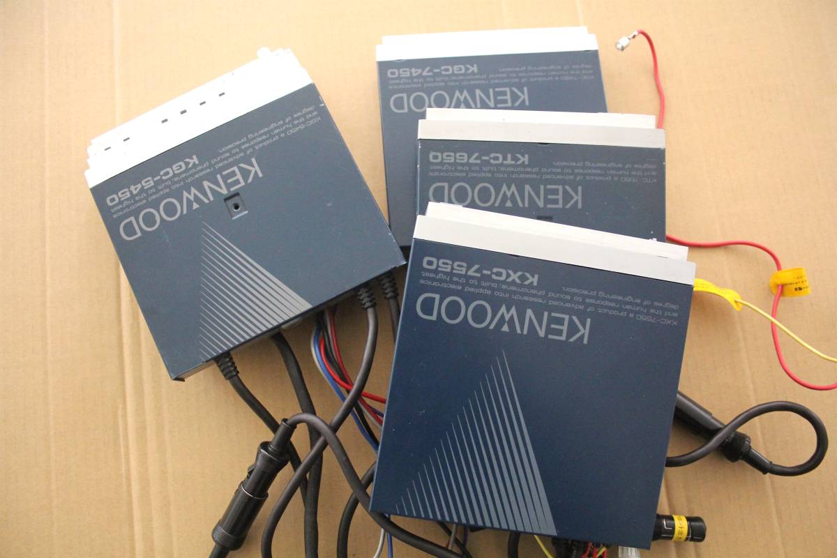 KENWOOD ケンウッド カーコンポ KXC-7550 KTC-7650 KGC-5450 KGC-7450