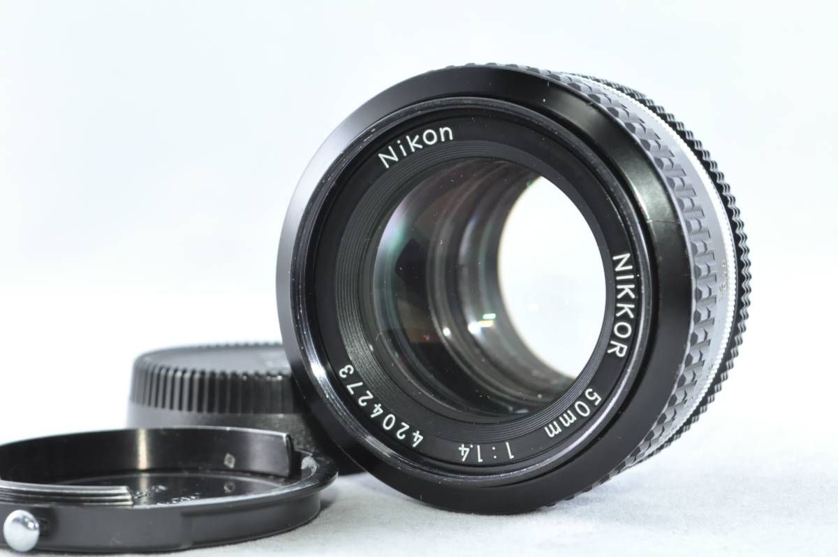 50mm ニコン Ai Nikon NIKKOR Nikkor F1.4 : | 公式 ☆完動☆#G272 ☆