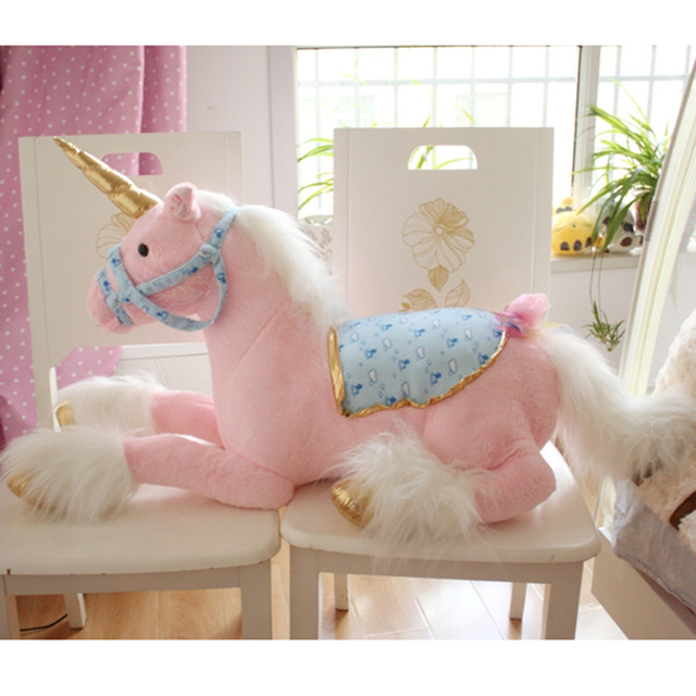 ビックサイズ　ユニコーンぬいぐるみ 新品 ユニコーン ぬいぐるみ 90cm 大きい 巨大 ビッグサイズ 馬 人形